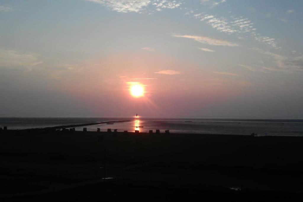 Nordsee Und Natur. Gemuetliche Fewo Mit Deichblick Dorumer Neufeld Exteriör bild